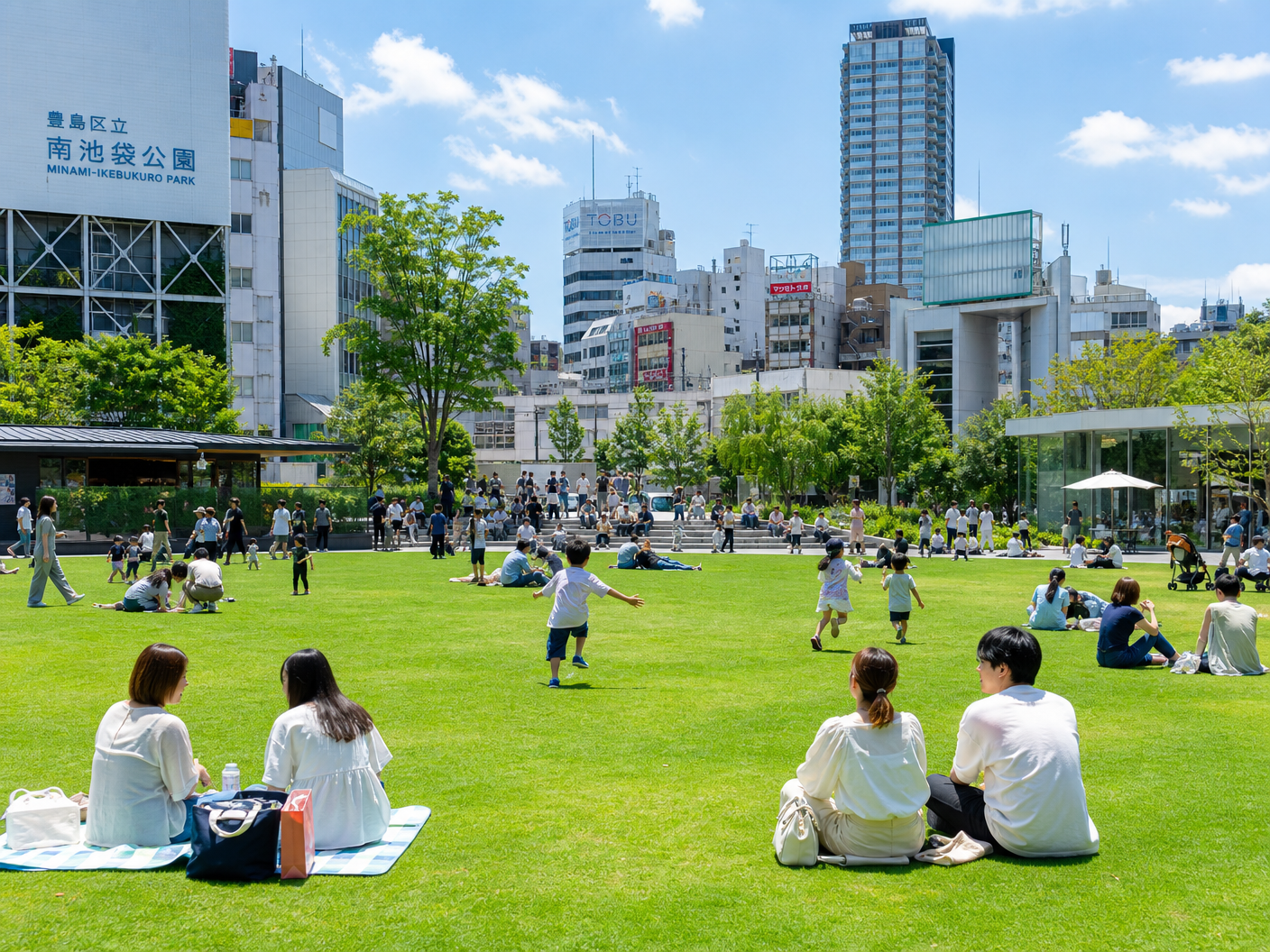 南池袋公園〜雑司が谷 鬼子母神ルート