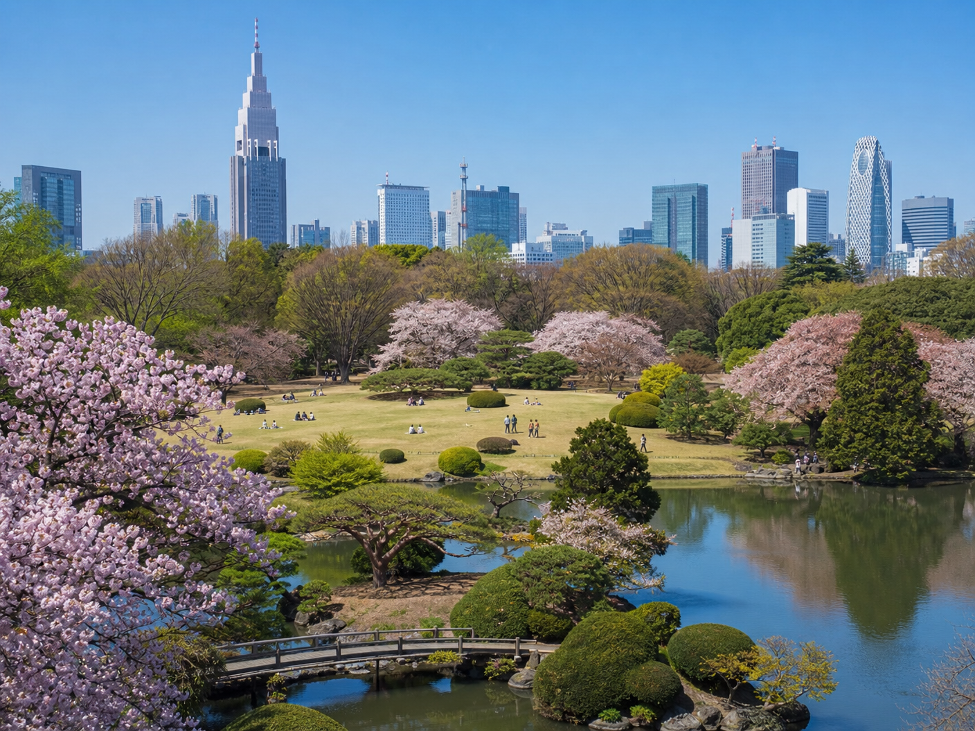 新宿御苑 (SHINJUKU GYOEN)